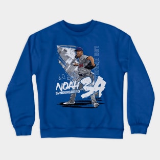 Noah Syndergaard Los Angeles D State Crewneck Sweatshirt